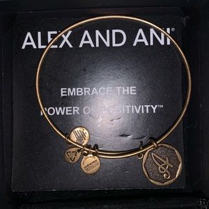 Alex and Ani bracelet “A” charm